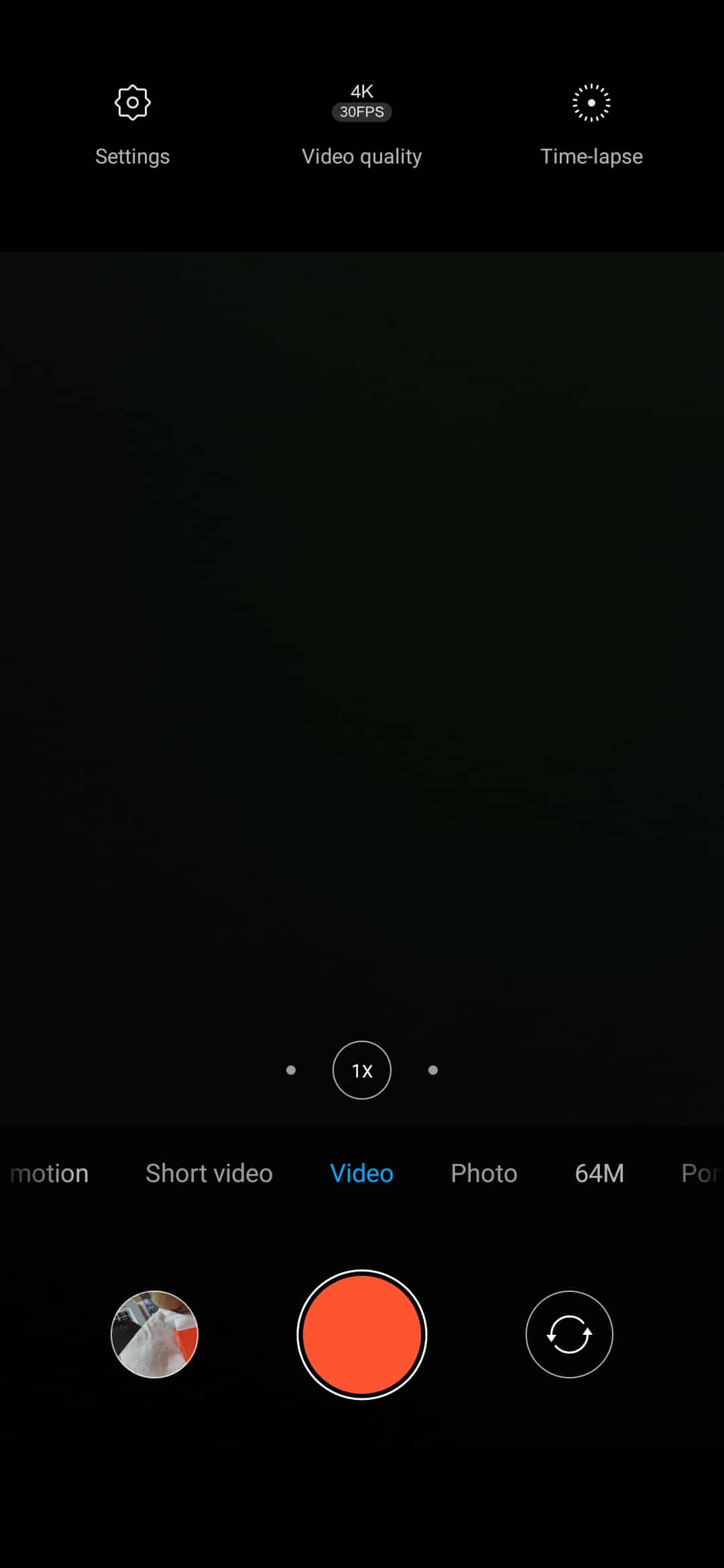 Cómo grabar videos de calidad 4K en su Redmi Note 8 Pro