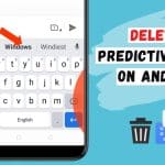 how to clear suggested words on android