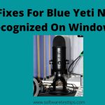 9 soluciones para el Yeti azul no reconocido en Windows