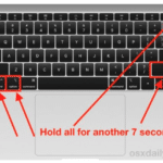 Cómo reiniciar tu MacBook Pro utilizando sólo el teclado.